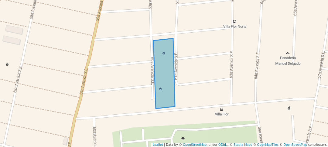 walking in Parque Villa Flor Norte map in Managua