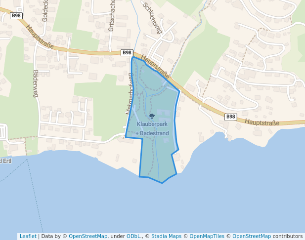 Klauberpark + Badestrand