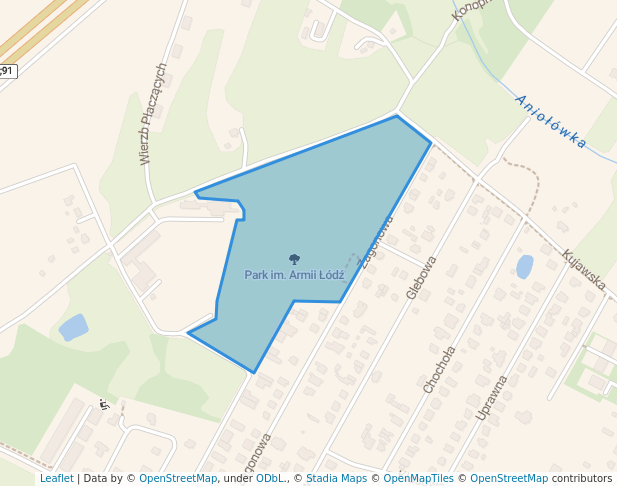 Park im. Armii Łódź
