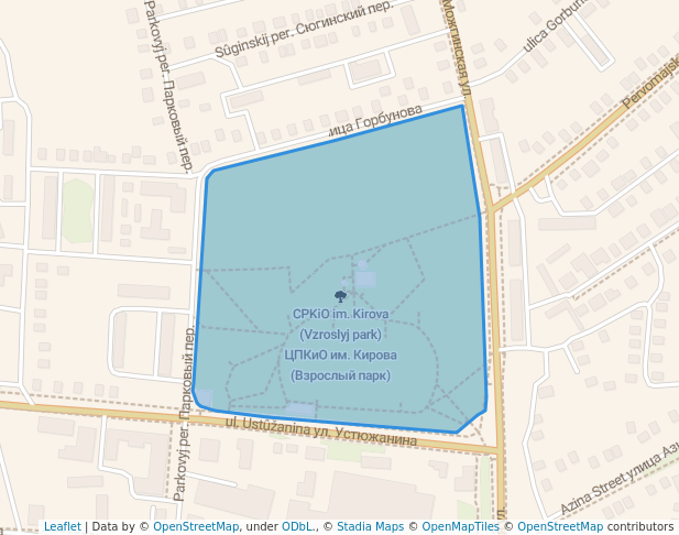 ЦПКиО им. Кирова (Взрослый парк)