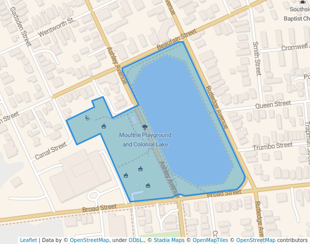 Moultrie Playground and Colonial Lake