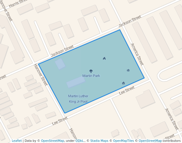 Martin Park in Charleston | Map and Routes