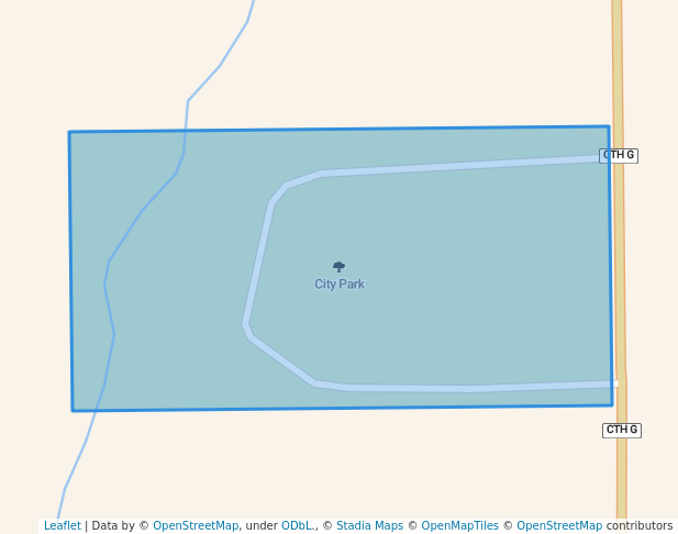 walking in City Park map in Augusta