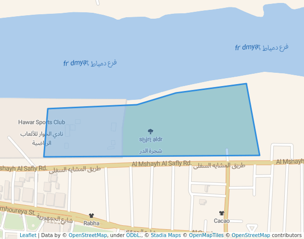 شجرة الدر in Mansoura | Map and Routes
