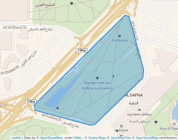 Sheraton Park and Underground parking