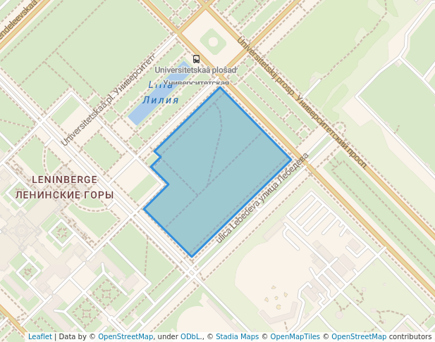 Малый газон