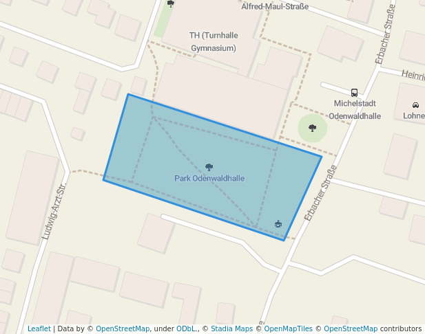 Park Odenwaldhalle