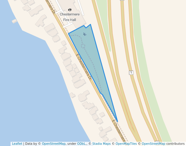 walking in Millennium Park map in Chestermere