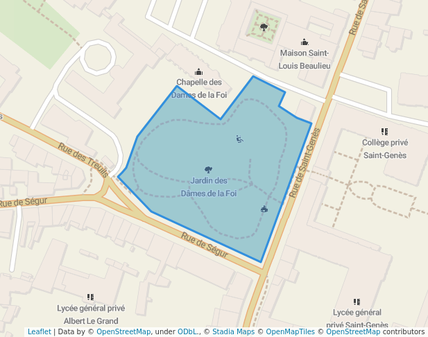 Jardin des Dâmes de la Foi