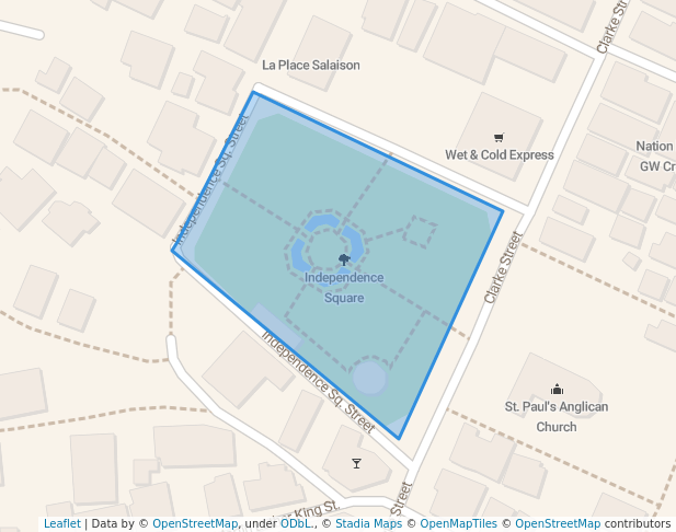 Vieux-Fort Town Square