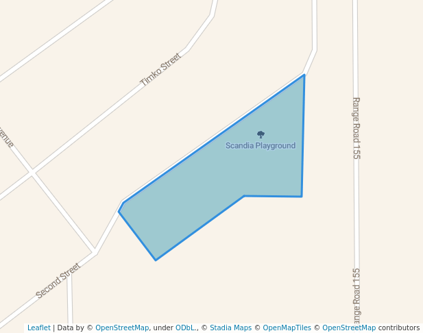 walking in Scandia Playground map in Scandia