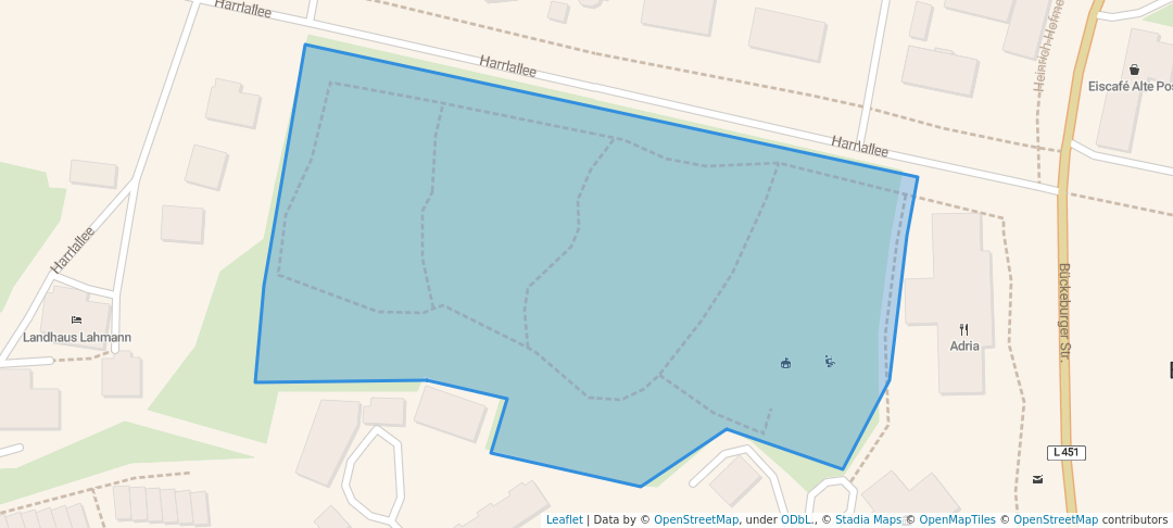 walking in Englischer Garten map in Bad Eilsen