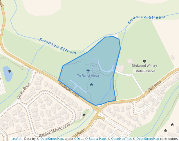 Te Rangi Hiroa in Auckland | Map and Routes