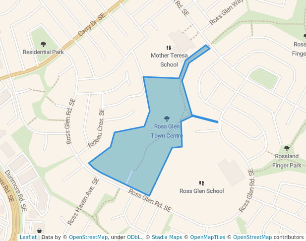 Ross Glen Town Centre