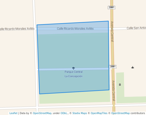 Parque Central La Concepción