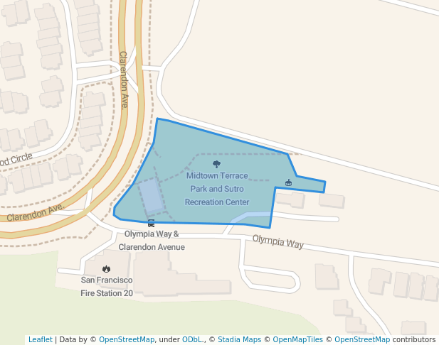 Midtown Terrace Park and Sutro Recreation Center