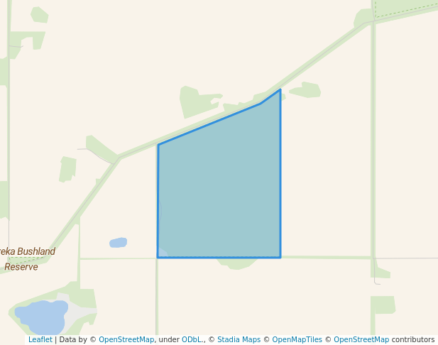 walking in Chinkapook Flora and Fauna Reserve map in Bolton