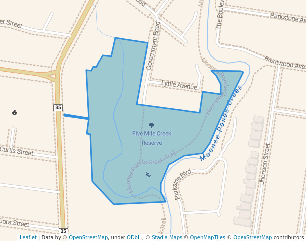 Five Mile Creek Reserve