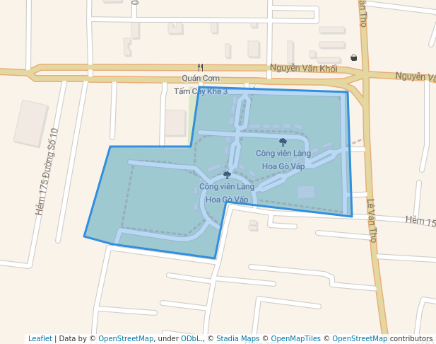 Công viên Làng Hoa Gò Vấp