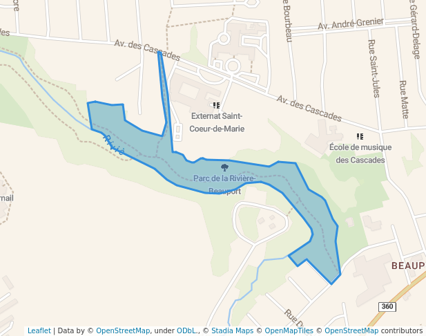 Parc de la Rivière-Beauport