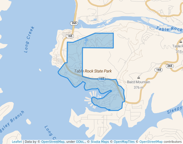 Table Rock State Park