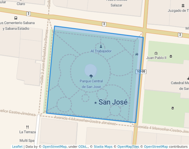 Parque Central de San José