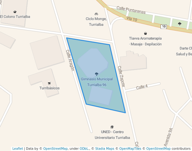 Gimnasio Municipal Turrialba 96