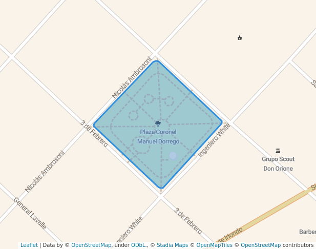 Plaza Coronel Manuel Dorrego