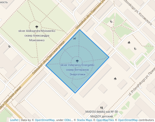 сквер Ветеранов Энергетики