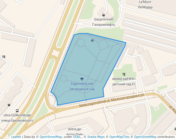 Загородный сад