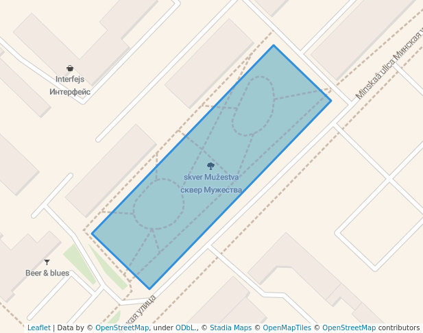 сквер Мужества