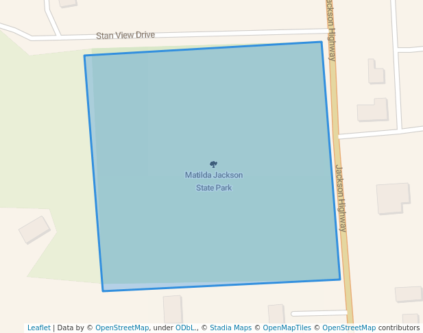 walking in Matilda Jackson State Park map in Chehalis