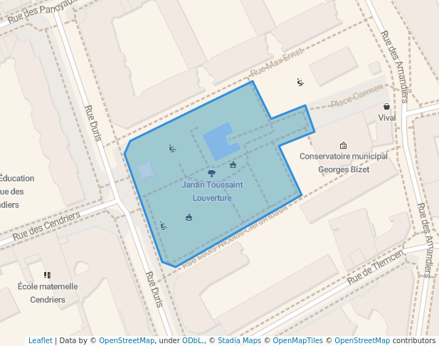 Jardin Toussaint Louverture