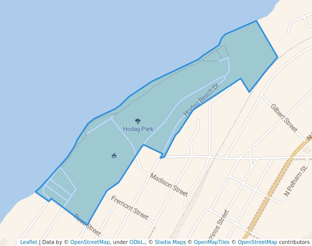 walking in Hodag Park map in Rhinelander