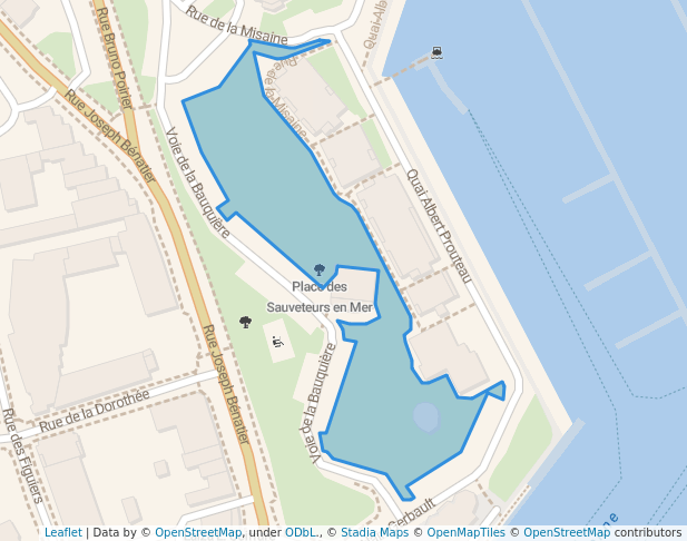 Place des Sauveteurs en Mer