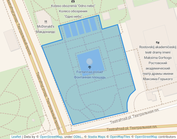 Фонтанная площадь