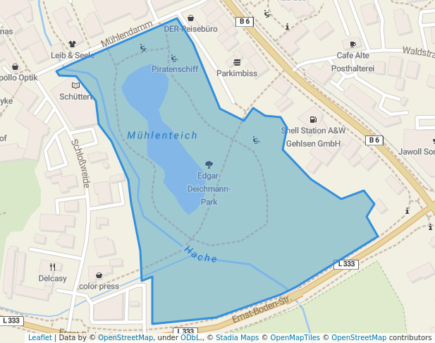 Edgar-Deichmann-Park in Syke | Map and Routes