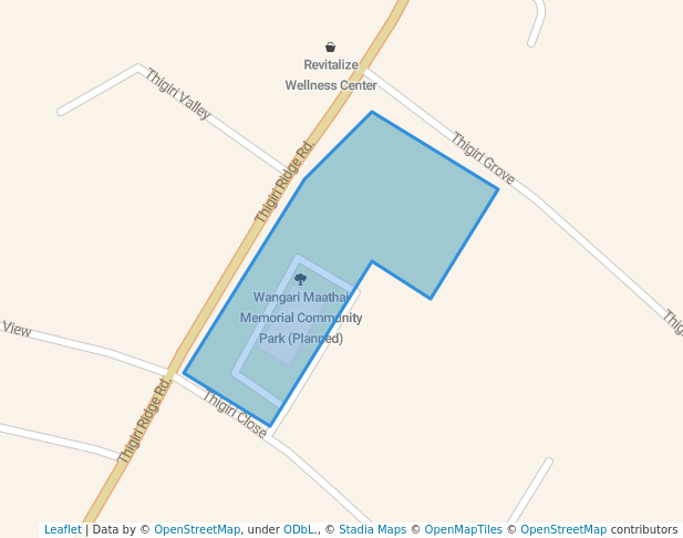 Wangari Maathai Memorial Community Park (Planned)