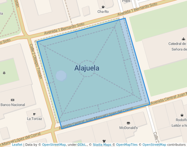 Parque Central Gral. Tomás Guardia Gutiérrez