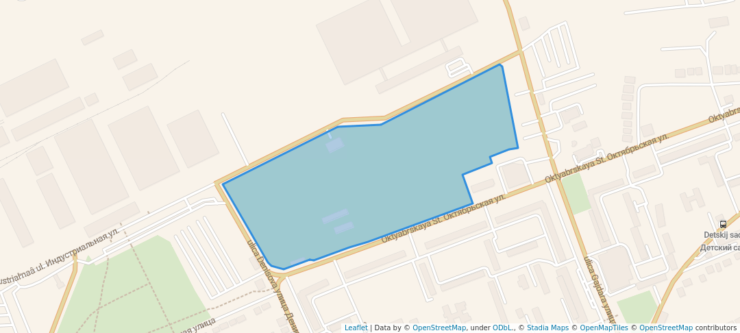 walking in Славянский парк map in Livny