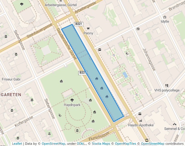 Parkanlage Mittelzone