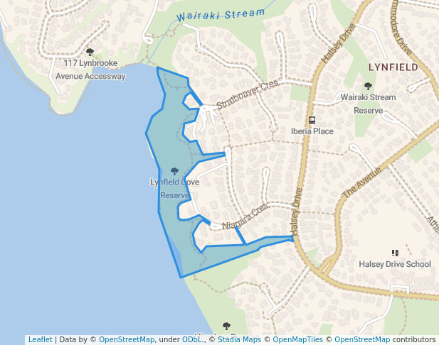 Lynfield Cove Reserve