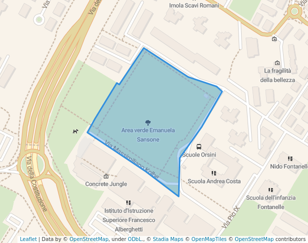 Area verde Emanuela Sansone