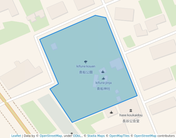 walking in 貴船公園 map in Kakegawa
