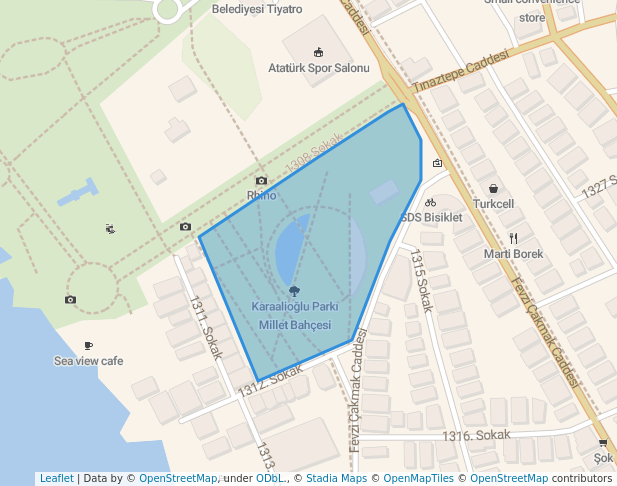 Karaalioğlu Parkı Millet Bahçesi