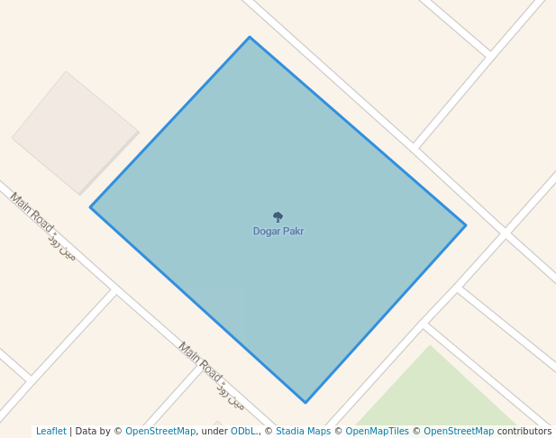 walking in Dogar Pakr map in Faisalabad