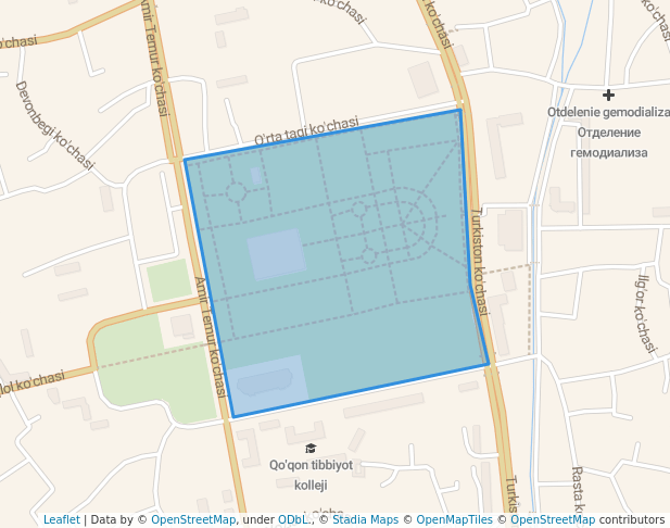 Городской Парк культуры и отдыха им. Мукими