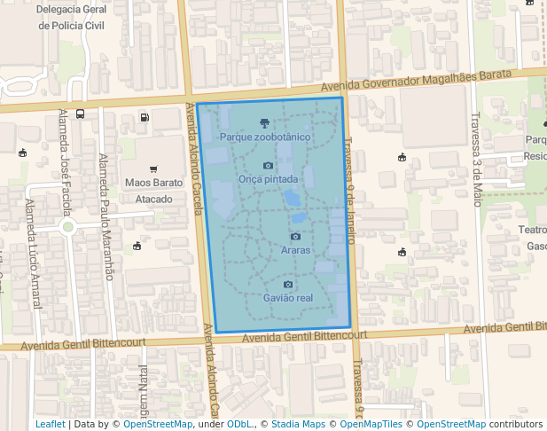 Parque Zoobotânico do Museu Paraense Emílio Goeldi