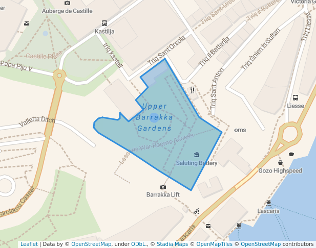 Upper Barracca Gardens