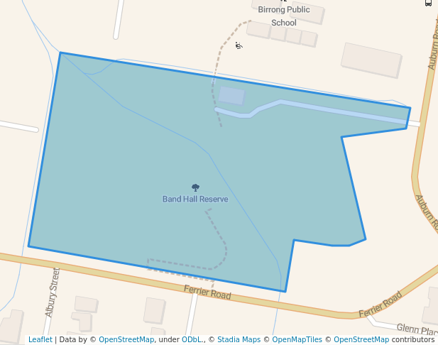 Band Hall Reserve